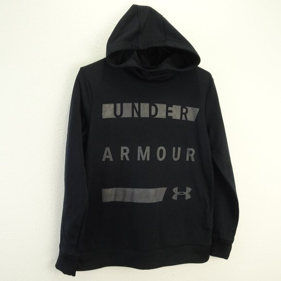 Under Armour Sweatshirt Hoodie Women's Black Small - Picture 1 of 5